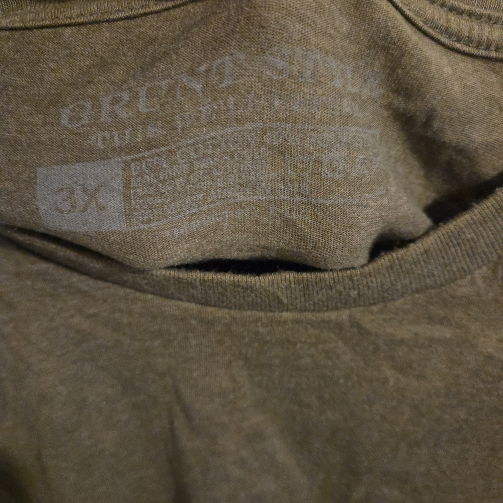 Grunt‎ Style Olive Motivational Tee - Picture 4 of 4